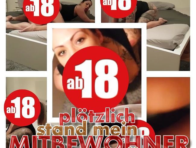 Miabl*w Porno Video: Kein fake - Plötzlich stand mein Mitbewohner in der Tür